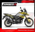 εξάτμιση τελικό DOMINATOR P7 ΜΑΥΡΟ κατάλληλο για μοτοσυκλέτα Suzuki V-Strom 1050 DE 2023 - 2025 4