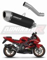εξάτμιση τελικό DOMINATOR S6 ΜΑΥΡΟ για μοτοσυκλέτα Honda CBR 600 F4i Sport 2001 - 2006