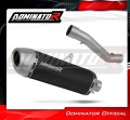 εξάτμιση τελικό DOMINATOR S6 ΜΑΥΡΟ για μοτοσυκλέτα Honda CBR 600 F4i Sport 2001 - 2006 2