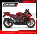 εξάτμιση τελικό DOMINATOR S6 ΜΑΥΡΟ για μοτοσυκλέτα Honda CBR 600 F4i Sport 2001 - 2006 4