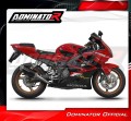 εξάτμιση τελικό DOMINATOR S6 Shorty ΜΑΥΡΟ για μοτοσυκλέτα Honda CBR 600 F4i Sport 2001 - 2006 4