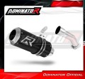 εξάτμιση τελικό DOMINATOR GP ΜΑΥΡΟ κατάλληλο για μοτοσυκλέτα Kawasaki ZX10R 2008 - 2010 2