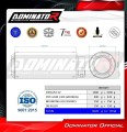 wydech tłumik DOMINATOR GP CZARNY pasujący do motocykla Suzuki GSXR 1300 Hayabusa 2008 - 2019 3