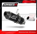 exhaust muffler DOMINATOR HP3 BLACK fits to Aprilia Tuono V4 R APRC Low Level 2011  2014