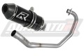 πλήρες σύστημα εξάτμισης με σιγαστήρα DOMINATOR Full System HP3 ΜΑΥΡΟ κατάλληλο για τη μοτοσυκλέτα Honda CBF 125 2009 - 2014