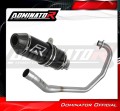πλήρες σύστημα εξάτμισης με σιγαστήρα DOMINATOR Full System HP3 ΜΑΥΡΟ κατάλληλο για τη μοτοσυκλέτα Honda CBF 125 2009 - 2014 2