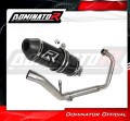 πλήρες σύστημα εξάτμισης με τελικό DOMINATOR Full System HP3 ΜΑΥΡΟ κατάλληλο για μοτοσυκλέτα Honda CBR 125 R 2011 - 2018