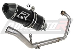 Honda CBR 125 R 2011 - 2018 Full system Συλλέκτης εξάτμιση τελικό HP3 BLACK + dB killer