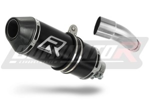 Kawasaki NINJA 125 Z125 2019 - 2023 εξάτμιση τελικό HP3 BLACK + dB killer