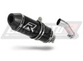 εξάτμιση τελικό DOMINATOR HP3 ΜΑΥΡΟ για μοτοσυκλέτα Kawasaki ZX250R 2008 - 2012 2