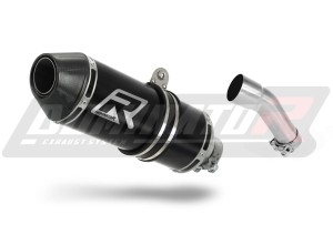 Kawasaki ZX250R 2008 - 2012 εξάτμιση τελικό HP3 BLACK + dB killer