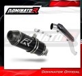 εξάτμιση τελικό DOMINATOR HP3 ΜΑΥΡΟ κατάλληλο για μοτοσυκλέτα KTM RC 390 2017 - 2020