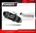 εξάτμιση τελικό DOMINATOR HP3 ΜΑΥΡΟ για μοτοσυκλέτα Triumph STREET TRIPLE 675 R / S / RS 2013 - 2016