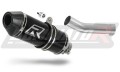 εξάτμιση τελικό DOMINATOR HP3 ΜΑΥΡΟ για μοτοσυκλέτα Triumph STREET TRIPLE 675 R / S / RS 2013 - 2016 2