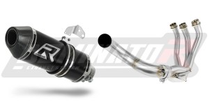 Yamaha XSR 900 2016 - 2021 Ολόκληρο σύστημα Πολλαπλή εξάτμιση σιγαστήρας HP3 BLACK + dB killer
