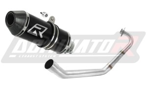 Yamaha YZF R125 2014 - 2018 Ολόκληρο σύστημα Χταπόδι εξάτμιση τελικό HP3 BLACK + dB killer