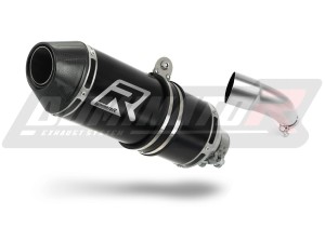Yamaha YZF R3 2015 - 2018 εξάτμιση τελικό HP3 BLACK + dB killer