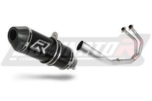 Yamaha YZF-R3 300 2015 - 2018 Ολόσωμο σύστημα Πολλαπλή εξάτμιση τελικό HP3 BLACK + dB killer