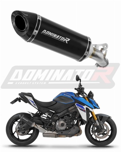 wydech tłumik DOMINATOR HP8 CZARNY pasujący do motocykla Suzuki GSX-S 1000 / 1000 GT / 950 2025