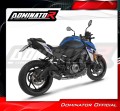 ολοκληρωμένο σύστημα εξάτμισης με τελικό DOMINATOR Full System HP8 ΜΑΥΡΟ κατάλληλο για τη μοτοσυκλέτα Suzuki GSX-S 1000 / 1000 GT / 950 2025 3