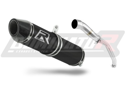 εξάτμιση τελικό DOMINATOR HP2 ΜΑΥΡΟ κατάλληλο για μοτοσυκλέτα Honda CBR 600RR 2003 - 2004
