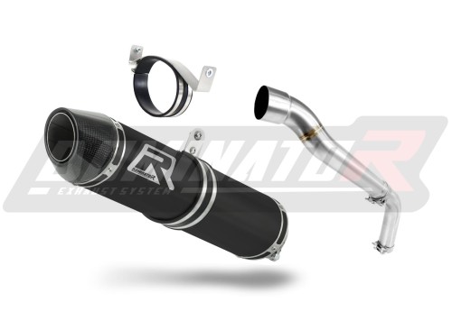 εξάτμιση τελικό DOMINATOR HP2 ΜΑΥΡΟ για μοτοσυκλέτα Honda CBR 600RR 2007 - 2012
