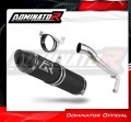 εξάτμιση τελικό DOMINATOR HP2 ΜΑΥΡΟ για μοτοσυκλέτα Honda CBR 600RR 2007 - 2012 2