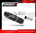 εξάτμιση τελικό DOMINATOR HP2 ΜΑΥΡΟ κατάλληλο για μοτοσυκλέτα Hyosung GD 250 Exiv 2