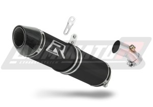 Kawasaki ER - 6 N / F 650 2009 - 2011 εξάτμιση τελικό HP2 BLACK + dB killer