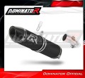 εξάτμιση τελικό DOMINATOR HP2 ΜΑΥΡΟ κατάλληλο για μοτοσυκλέτα Kawasaki ER - 6 N / F 650 2009 - 2011 2