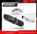 wydech tłumik DOMINATOR HP2 CZARNY pasujący do motocykla Kawasaki ZX6R 636 2007 - 2008 2