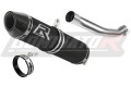εξάτμιση τελικό DOMINATOR HP2 BLACK κατάλληλο για τη μοτοσυκλέτα Suzuki LTR 450 2006 - 2009