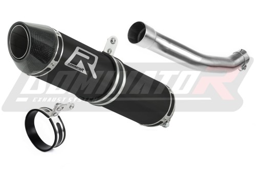 εξάτμιση τελικό DOMINATOR HP2 BLACK κατάλληλο για τη μοτοσυκλέτα Suzuki LTR 450 2006 - 2009