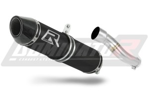 Triumph DAYTONA 675 - 2012 εξάτμιση τελικό HP2 BLACK + dB killer