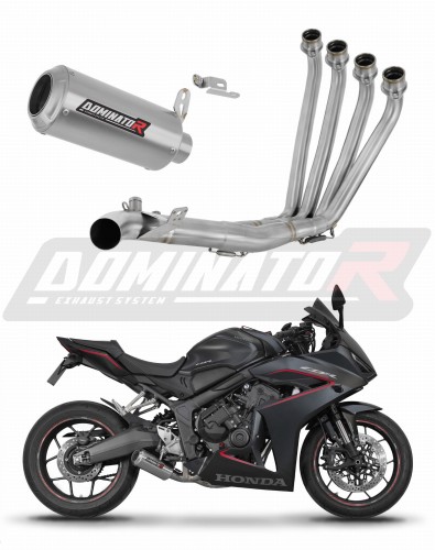 kompletny układ wydechowy z tłumikiem DOMINATOR Full System GP pasujący do motocykla Honda CBR 650 R / E-Clutch 2024 - 2025 6