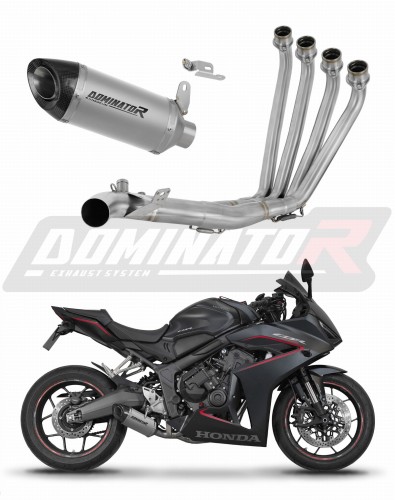 πλήρες σύστημα εξάτμισης με σιγαστήρα DOMINATOR Full System Τιτανίου HP8 κατάλληλο για μοτοσυκλέτα Honda CBR 650 R / E-Clutch 2024 - 2025 6