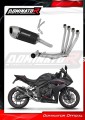 ολοκληρωμένο σύστημα εξάτμισης με τελικό DOMINATOR Full System S6 ΜΑΥΡΟ κατάλληλο για μοτοσυκλέτα Honda CBR 650 R / E-Clutch 2024 - 2025 5