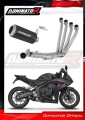 πλήρες σύστημα εξάτμισης με σιλανσιέ DOMINATOR Full System GP BLACK κατάλληλο για μοτοσυκλέτα Honda CB 650 R / E-Clutch 2024 - 2025 5