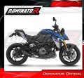 complete exhaust system with muffler DOMINATOR Full System HP8 BLACK fits to Suzuki GSXS 1000 / 1000 GT / 950 2021  2024 4