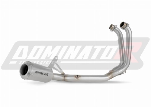 πλήρες σύστημα εξάτμισης με τελικό DOMINATOR Full System GPS κατάλληλο για μοτοσυκλέτα Aprilia Tuono 457 2024 - 2025
