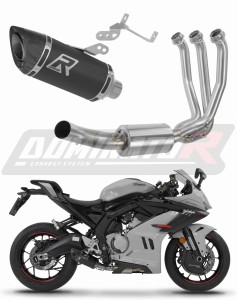 CF MOTO 675 SR-R 2024 - 2026 Full system Χταπόδι εξάτμιση σιλανσιέ HP8 BLACK + dB killer