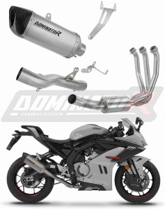 CF MOTO 675 SR-R 2024 - 2026 Full system Πολλαπλή εξάτμισης σιλανσιέ τιτανίου HP6 + dB killer