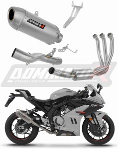 CF MOTO 675 SR-R 2024 - 2026 Ολόκληρο σύστημα Πολλαπλή εξάτμιση τελικό S6 + dB killer
