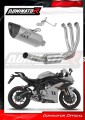 πλήρες σύστημα εξάτμισης με σιλανσιέ DOMINATOR Full System Τιτανίου HP8 κατάλληλο για τη μοτοσυκλέτα CF MOTO 675 SR-R 2024 - 2026 2