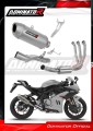 πλήρες σύστημα εξάτμισης με τελικό DOMINATOR Full System S6 κατάλληλο για μοτοσυκλέτα CF MOTO 675 SR-R 2024 - 2026 2