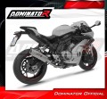 πλήρες σύστημα εξάτμισης με τελικό DOMINATOR Full System S6 κατάλληλο για μοτοσυκλέτα CF MOTO 675 SR-R 2024 - 2026 4