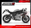 ολοκληρωμένο σύστημα εξάτμισης με τελικό DOMINATOR Full System S6 ΜΑΥΡΟ κατάλληλο για τη μοτοσυκλέτα CF MOTO 675 SR-R 2024 - 2026 5