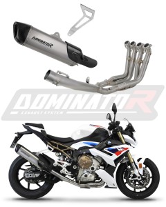 BMW S1000R 2021 - 2026 Ολόκληρο σύστημα Τιτανίου Πολλαπλή εξαγωγής σιλανσιέ τιτανίου HP6 + dB killer