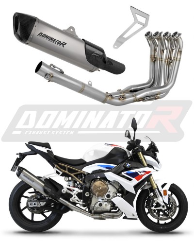 πλήρες σύστημα εξάτμισης με σιγαστήρα DOMINATOR Full System Τιτανίου HP6 κατάλληλο για μοτοσυκλέτα BMW S1000R 2021 - 2026