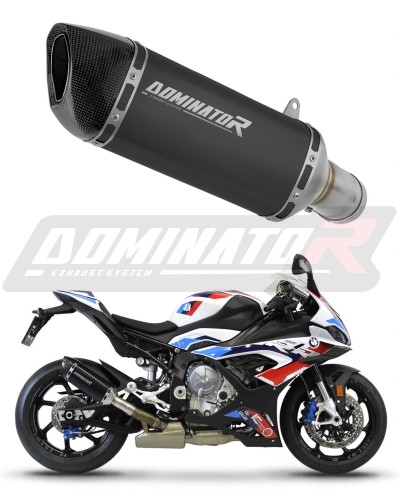 εξάτμιση τελικό DOMINATOR HP6 ΜΑΥΡΟ κατάλληλο για μοτοσυκλέτα BMW S1000RR 2019 - 2026